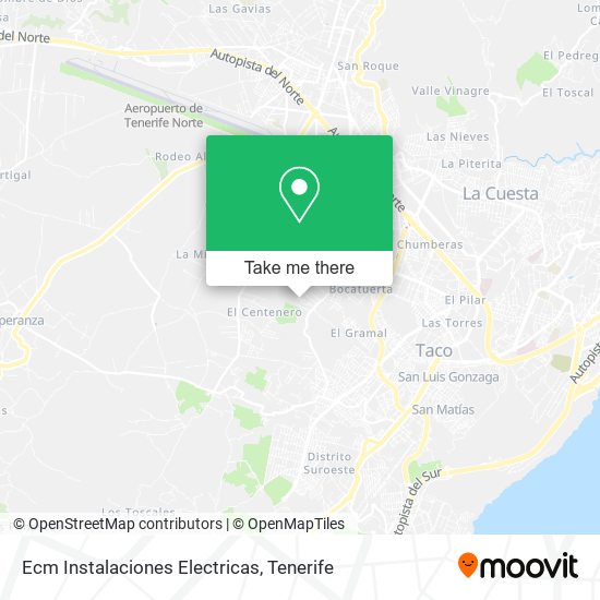 Ecm Instalaciones Electricas map