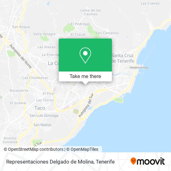 Representaciones Delgado de Molina map