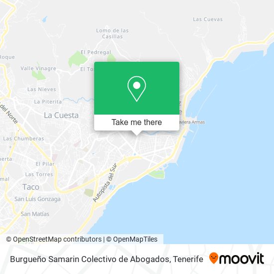 mapa Burgueño Samarin Colectivo de Abogados