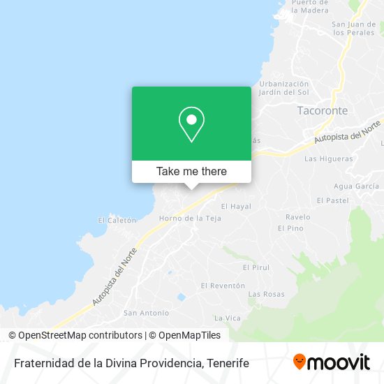 Fraternidad de la Divina Providencia map