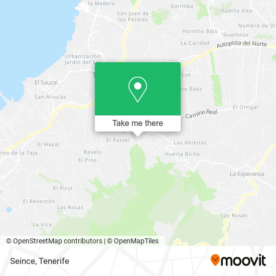 Seince map