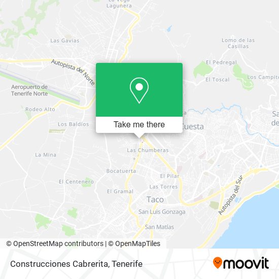 Construcciones Cabrerita map
