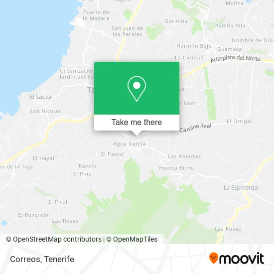 Correos map