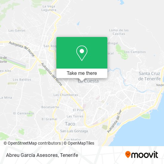 Abreu García Asesores map