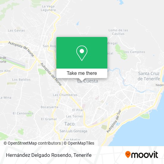 Hernández Delgado Rosendo map