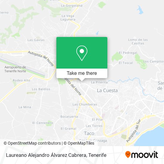 Laureano Alejandro Álvarez Cabrera map