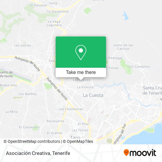 mapa Asociación Creativa