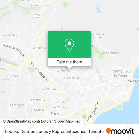 Lodeko Distribuciones y Representaciones map