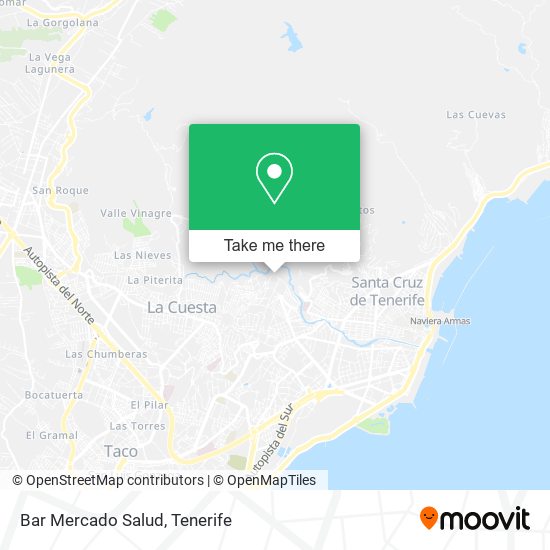 Bar Mercado Salud map