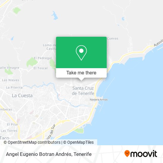 Angel Eugenio Botran Andrés map