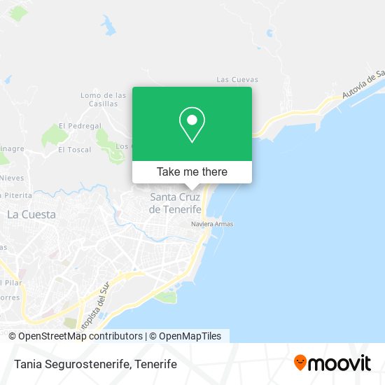 Tania Segurostenerife map