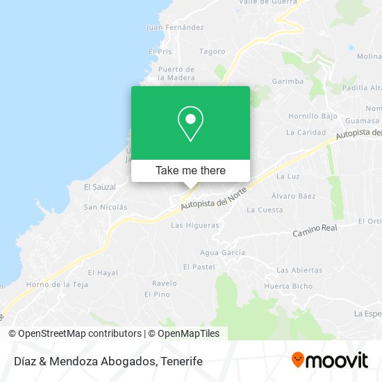 Díaz & Mendoza Abogados map