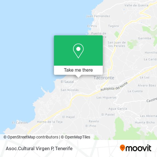 Asoc.Cultural Virgen P map