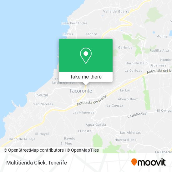 Multitienda Click map
