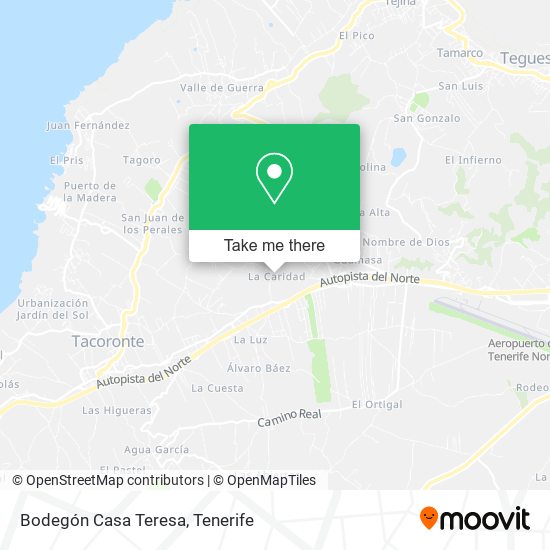 Bodegón Casa Teresa map