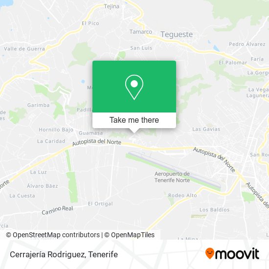 Cerrajería Rodriguez map