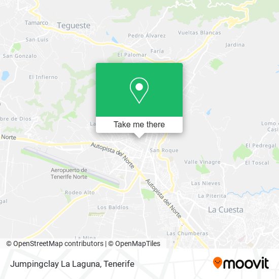 Jumpingclay La Laguna map