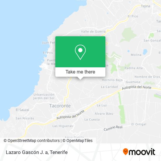 Lazaro Gascón J. a map