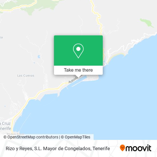 Rizo y Reyes, S.L. Mayor de Congelados map