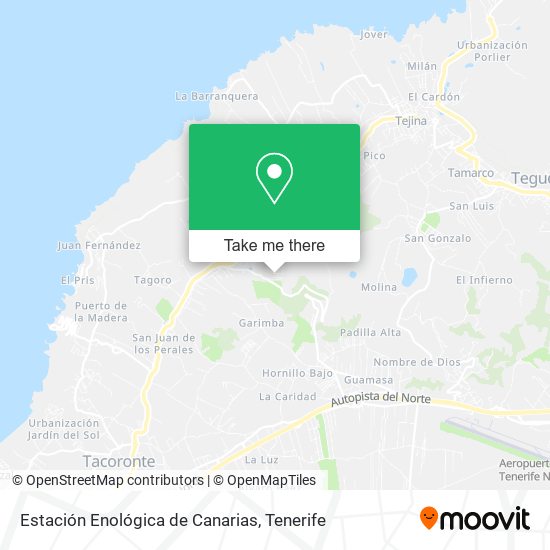 Estación Enológica de Canarias map