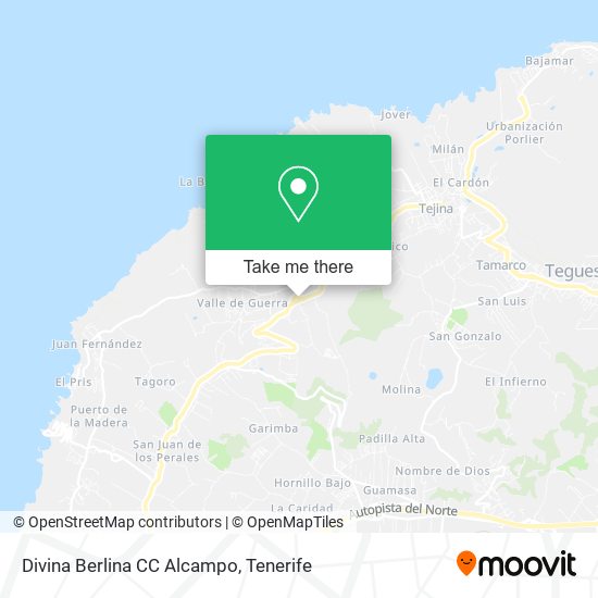 Divina Berlina CC Alcampo map