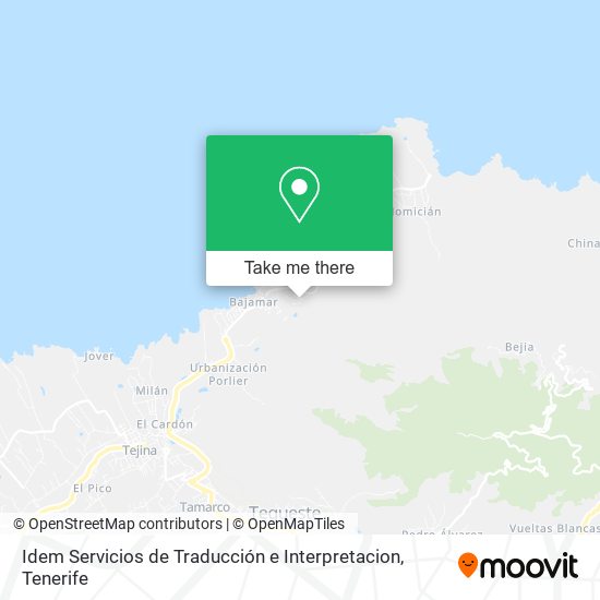 Idem Servicios de Traducción e Interpretacion map