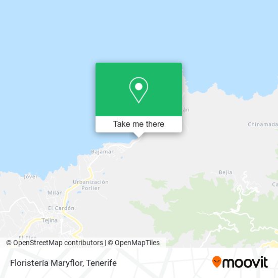 Floristería Maryflor map