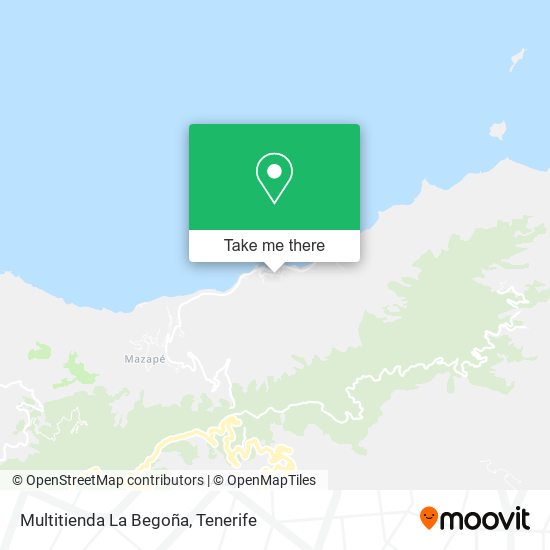 Multitienda La Begoña map