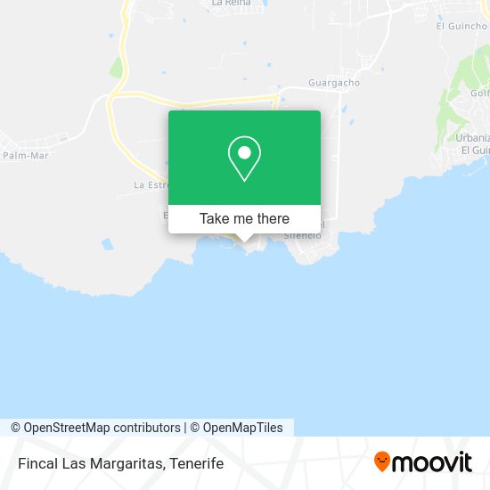 Fincal Las Margaritas map