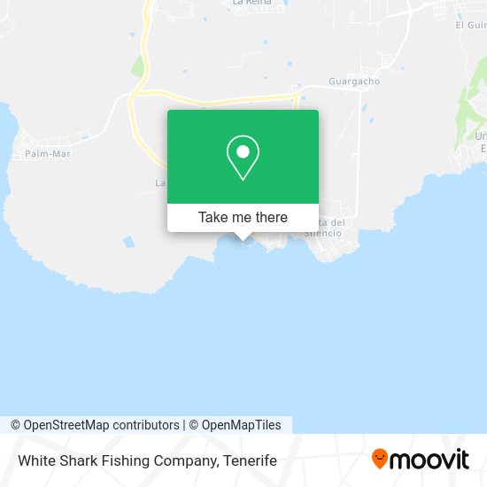 White Shark Fishing Company map