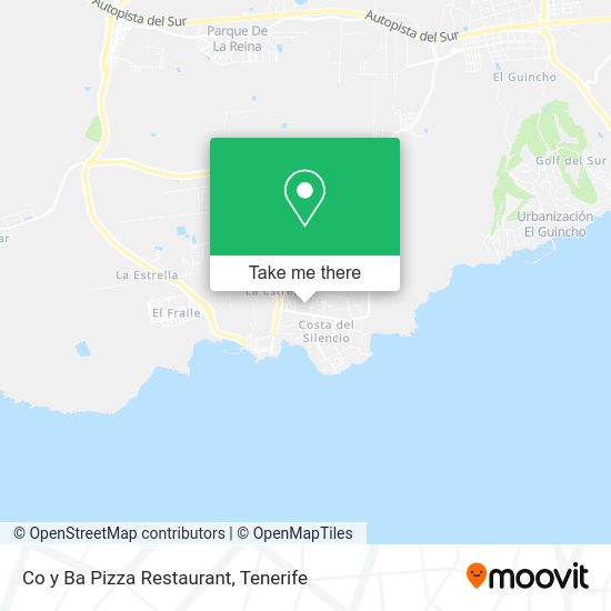 Co y Ba Pizza Restaurant map