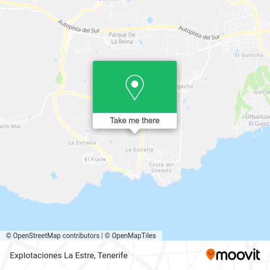 Explotaciones La Estre map