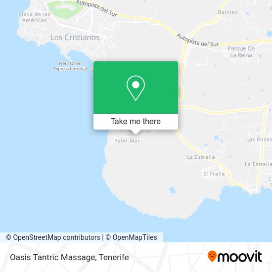 Oasis Tantric Massage map