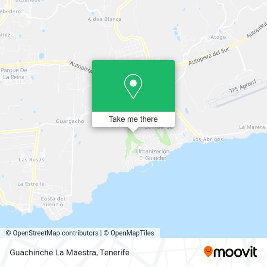 Guachinche La Maestra map