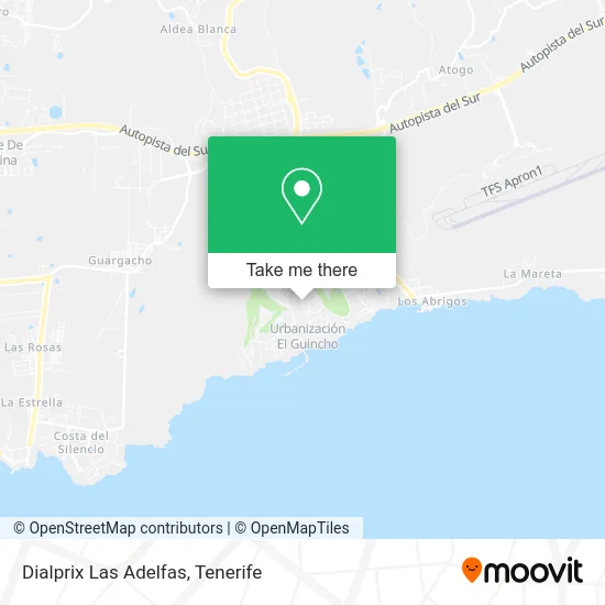 Dialprix Las Adelfas map