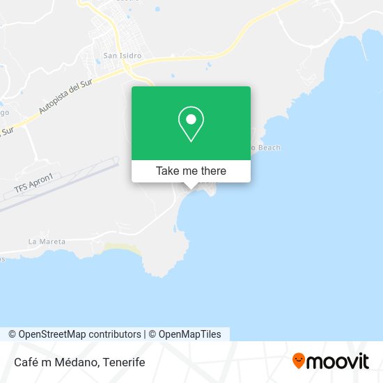 Café m Médano map