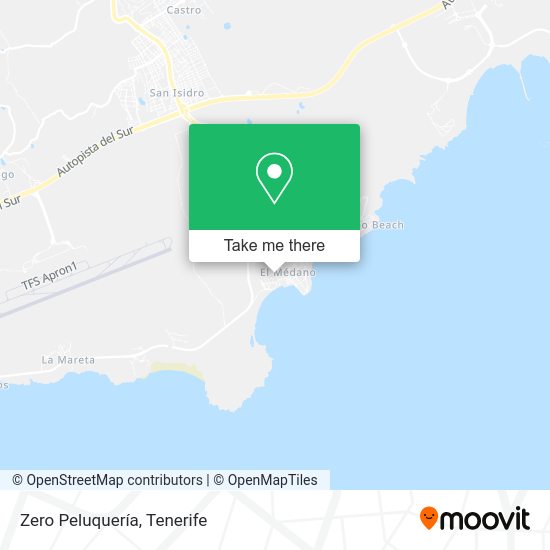 Zero Peluquería map