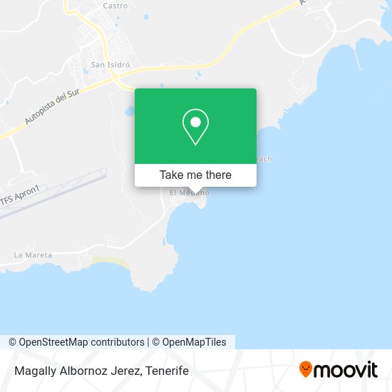 Magally Albornoz Jerez map