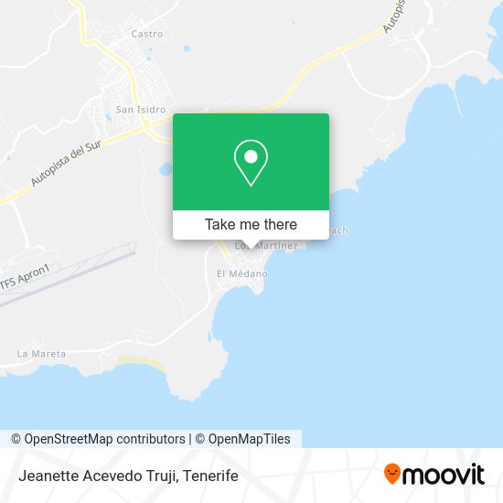 Jeanette Acevedo Truji map