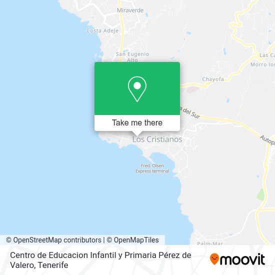 Centro de Educacion Infantil y Primaria Pérez de Valero map