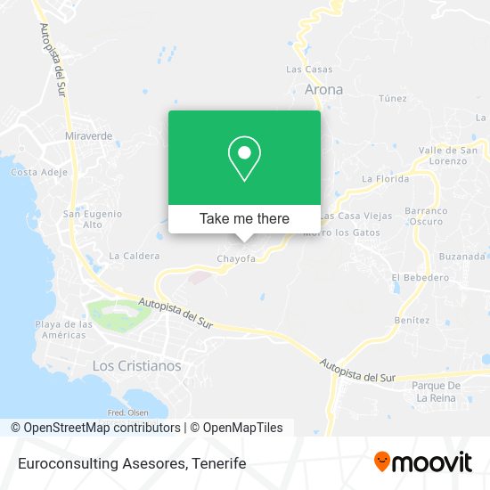 Euroconsulting Asesores map
