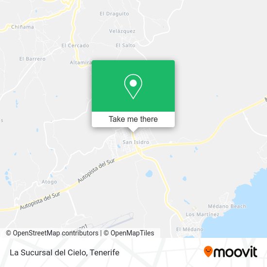 La Sucursal del Cielo map