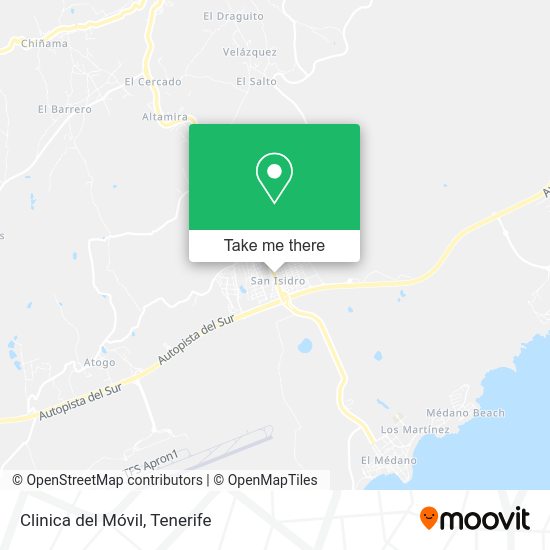 Clinica del Móvil map