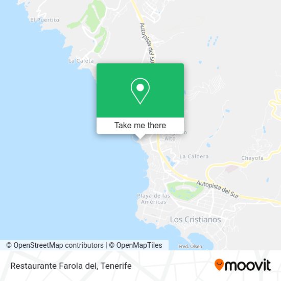 Restaurante Farola del map