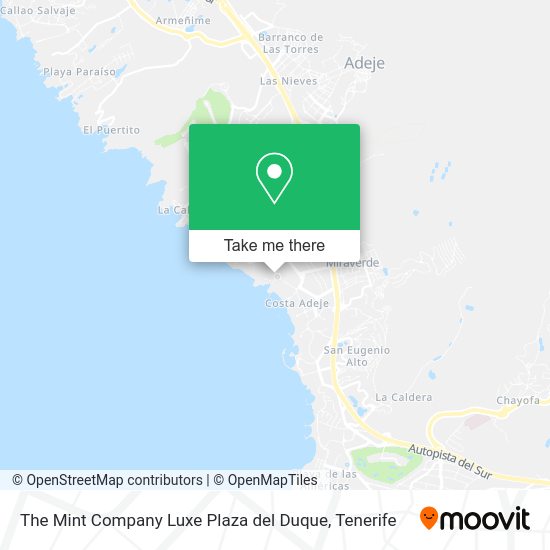 The Mint Company Luxe Plaza del Duque map