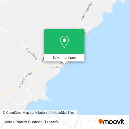 Villas Puerto Rubicon map