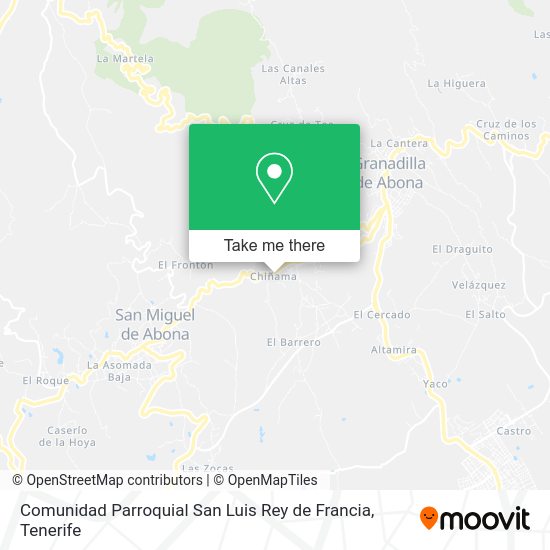 Comunidad Parroquial San Luis Rey de Francia map