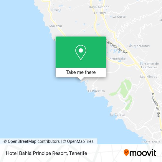 Hotel Bahia Príncipe Resort map