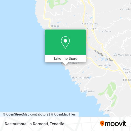 Restaurante La Romanti map