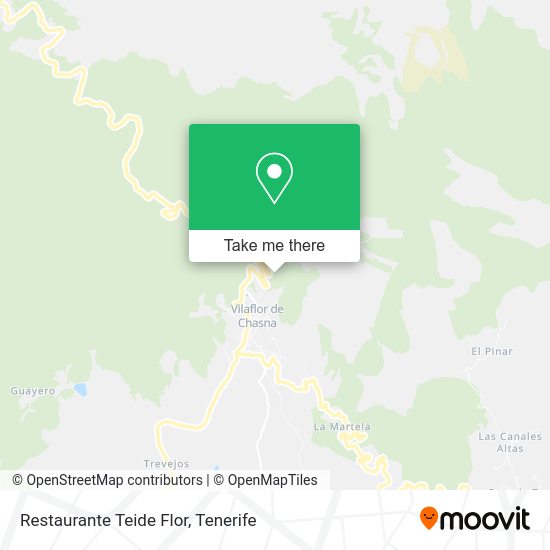 Restaurante Teide Flor map
